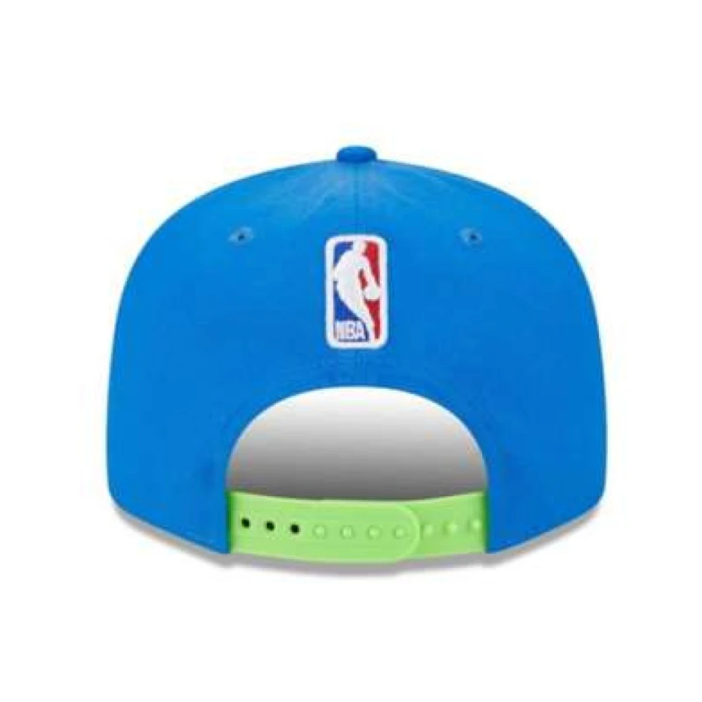 new era NBA ALT Cap Blauw Patched Logo Blue Heren