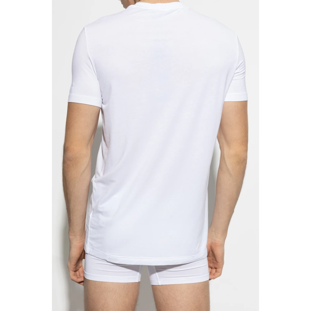 Dsquared2 T-shirt uit de ondergoedcollectie White Heren