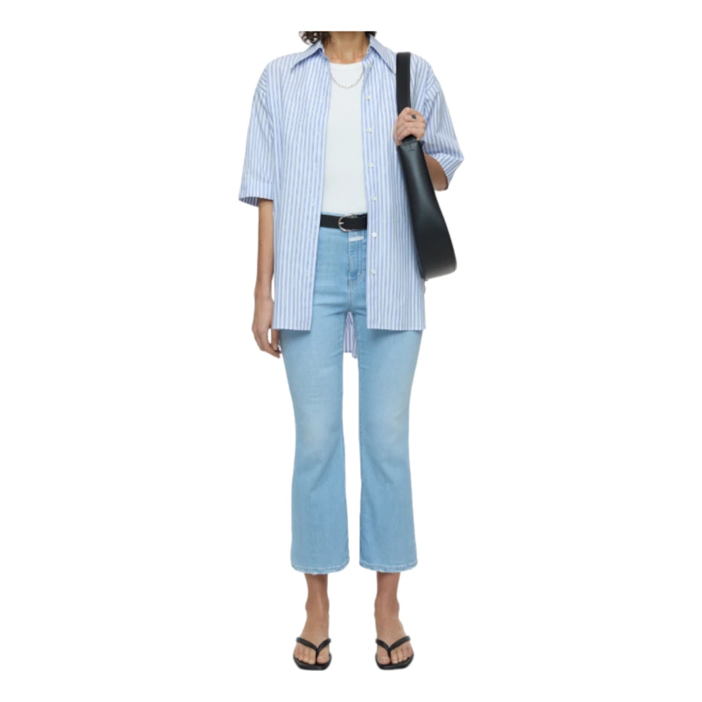 closed Hi-Sun Skinny Flared Jeans Blue Dames