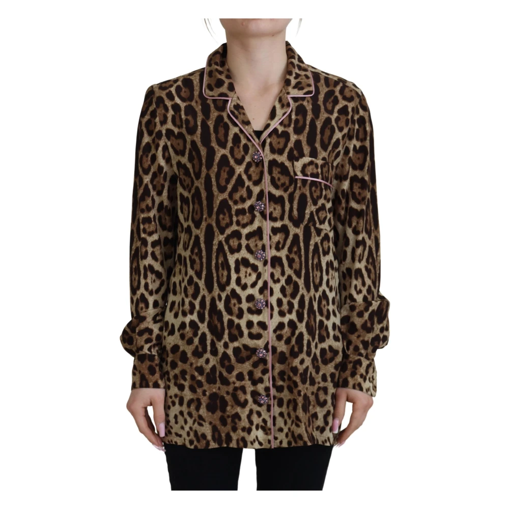 Dolce & Gabbana Damen Braun Blusen & Hemden, Xsgröße: