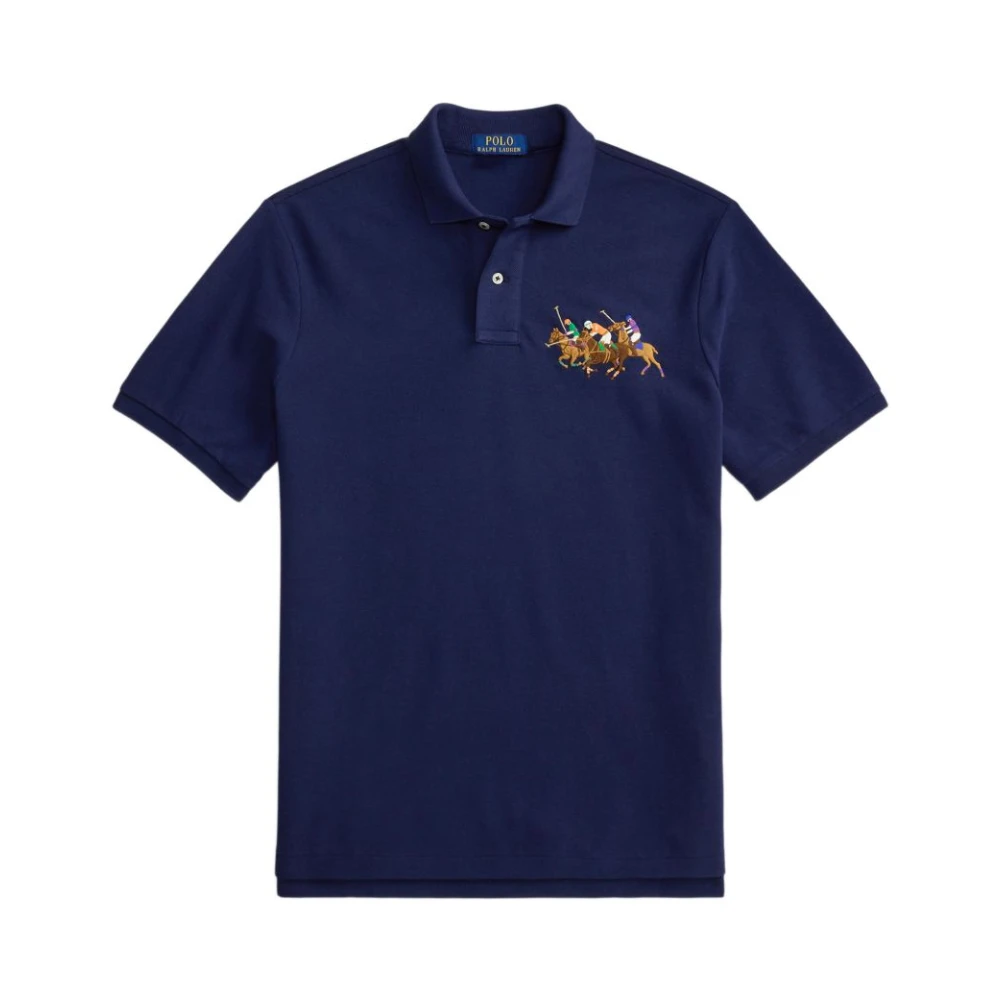 Polo Ralph Lauren Uomo Blu Top, 2XL, New,