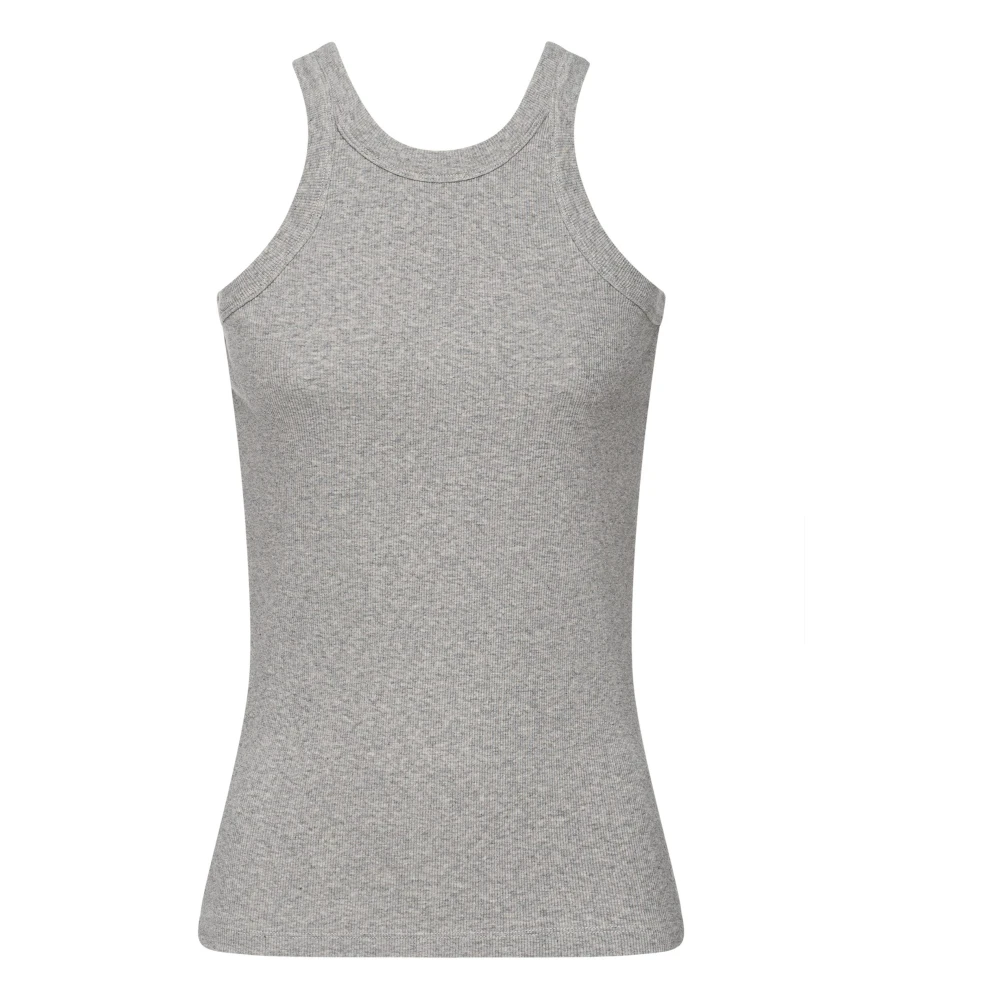 Adriano goldschmied Sleeveless Tops Gray Dames
