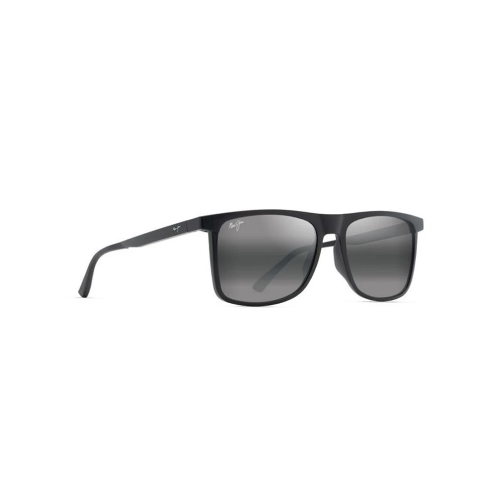 Maui Jim Unisex Black Sunglasses, 56 Mm, Makamae Sunglasses