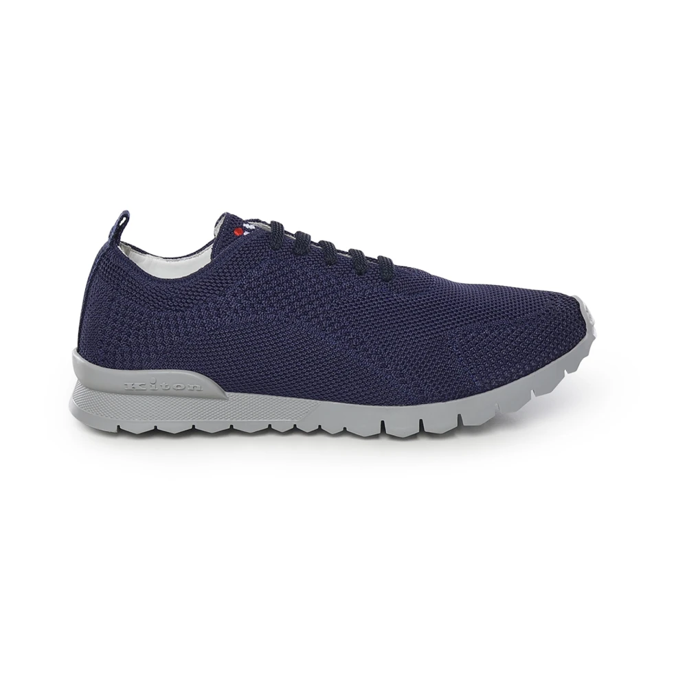 Kiton Fits Sneakers Heren Schoenen Blauw