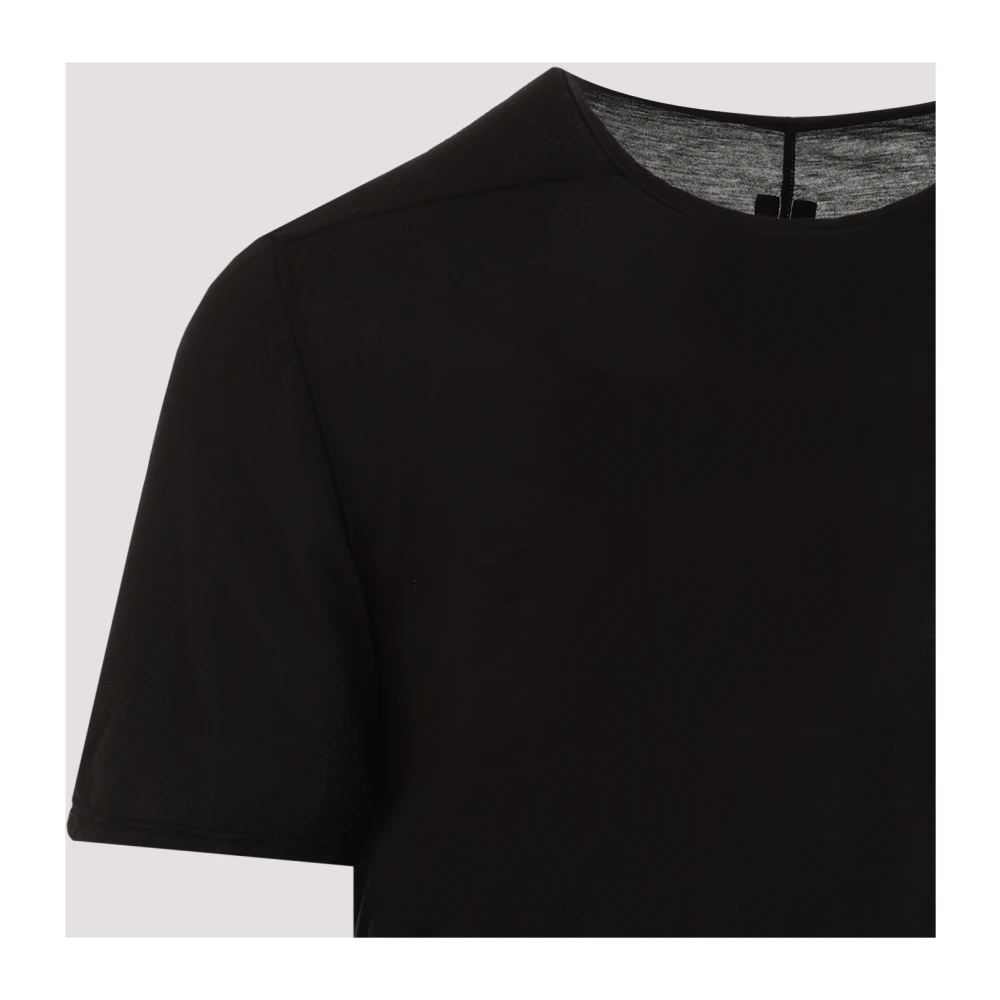 Rick Owens Level T-shirt in zwart Black Heren