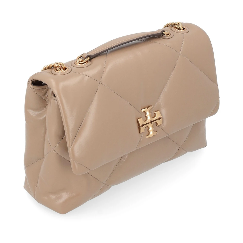 TORY BURCH Diamantquilted Taupe Eiken Beddengoed Brown Dames