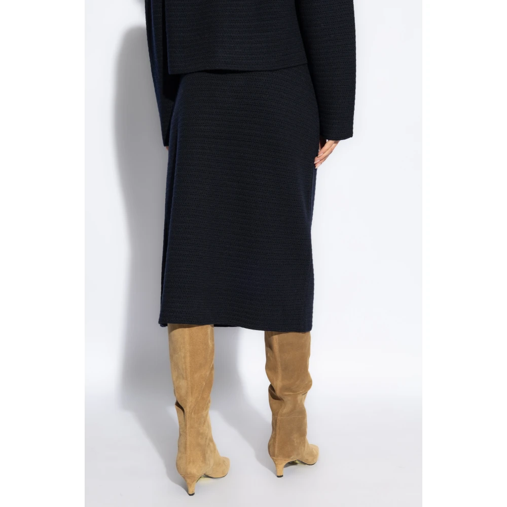 Fabiana Filippi Wollen rok Blue Dames