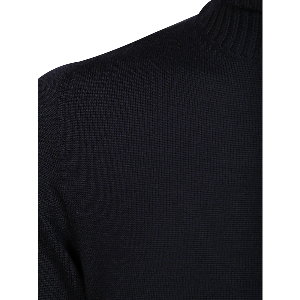 Drumohr Merino Coltrui Trui Blue Heren