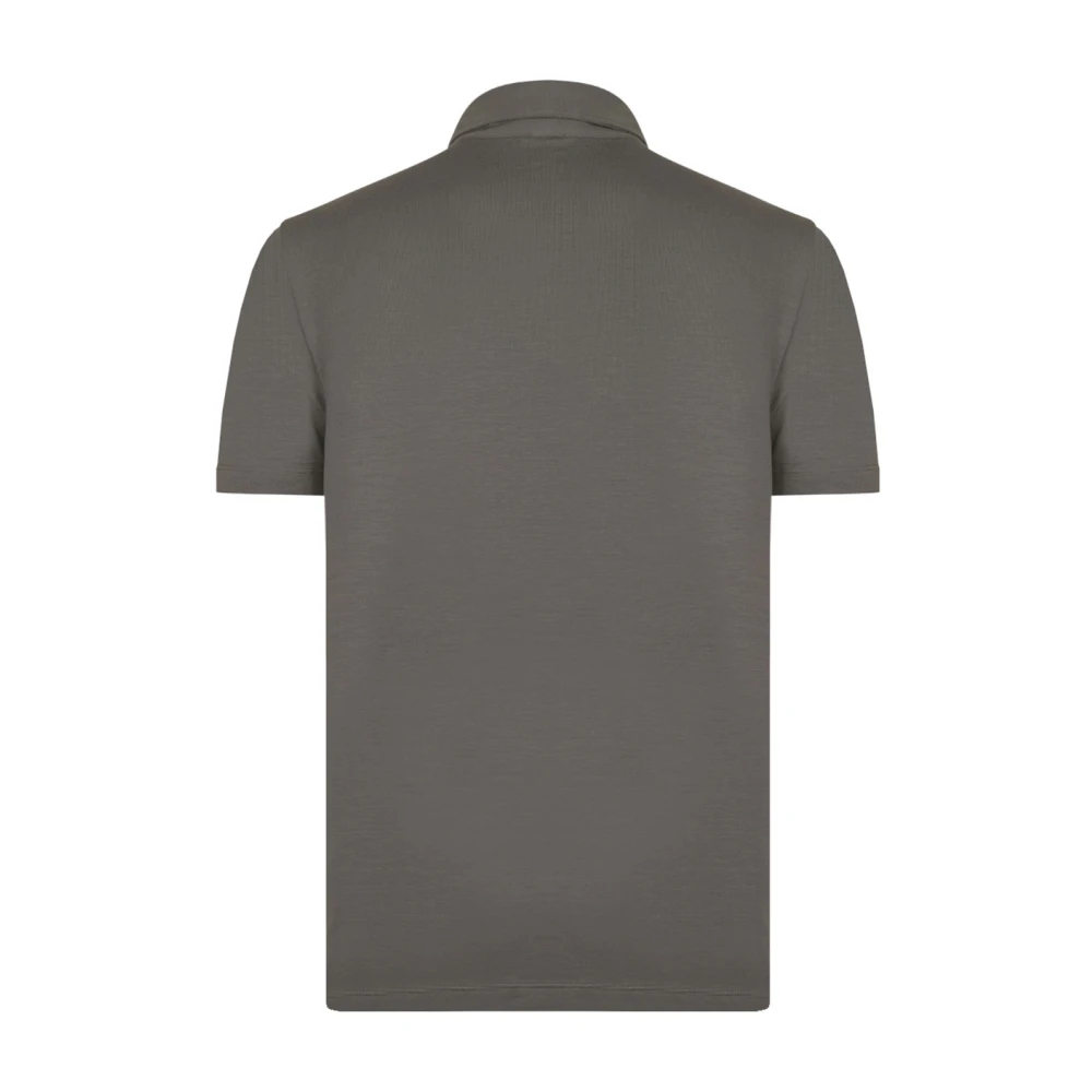 Malo Donker Zand Polo Shirt Gray Heren