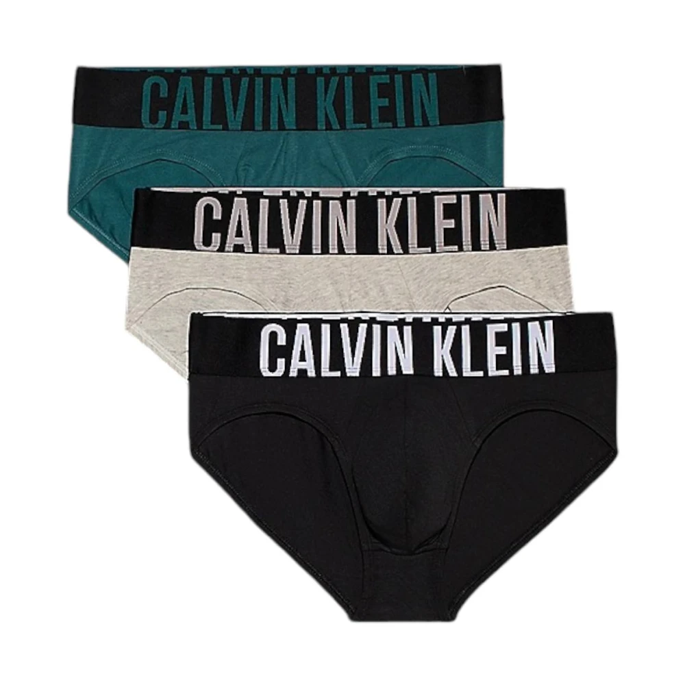 Calvin Klein Multifärgade Hip Briefs 3-Pack Multicolor, Herr