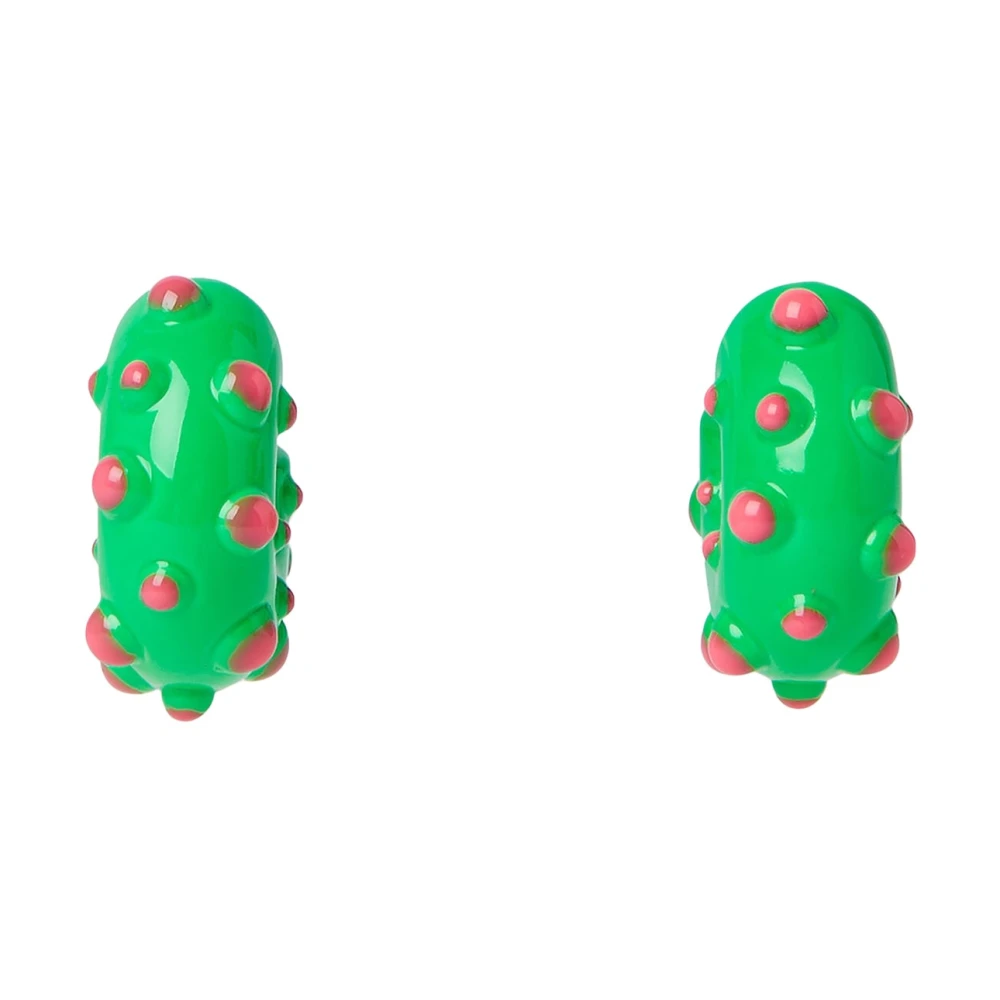 Safsafu Donna Verde - Neon Rave Earrings - Accessories - One Size