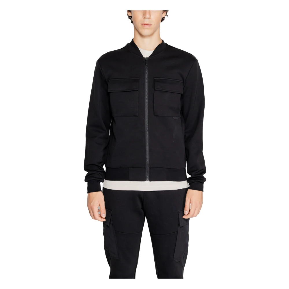 Antony Morato Katoenen Sweatshirt Herfst Winter Collectie Black Heren