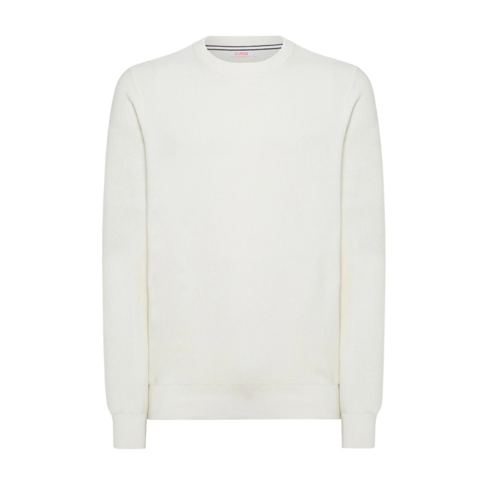 Sun68 Casual Gebreide Trui White Heren