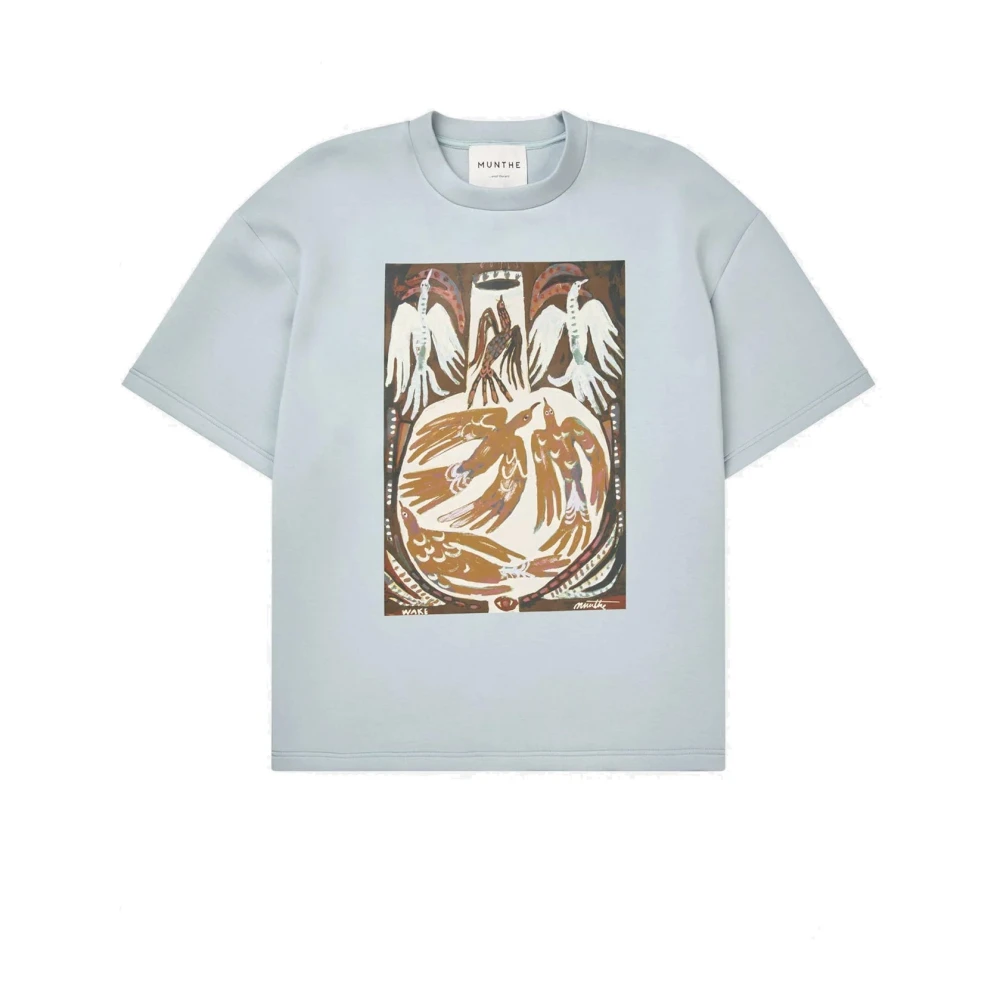 Munthe Women's Blue T-Shirts, Xs, T-Shirts