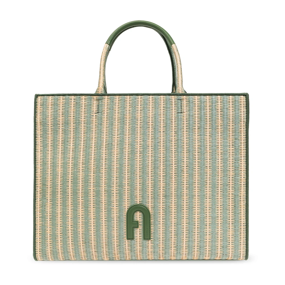 Furla Women's Green Handbags, One Size, Opportunity Large Shopper Bag