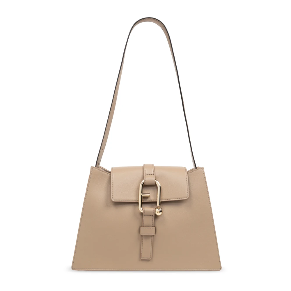 Furla Women's Beige Shoulder Bag Nuvola - Shoulder Bags - One Size - Bags