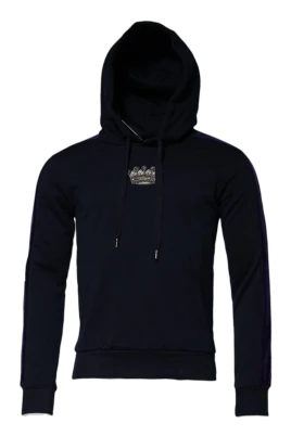 Crown Cotton Hooded Sweatshirt