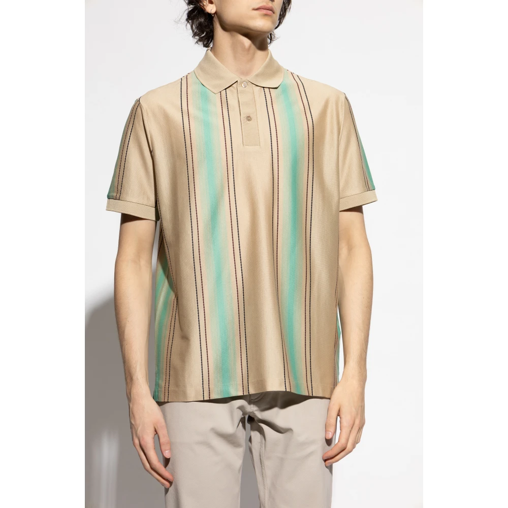 Paul Smith Polo met gestreept patroon Multicolor Heren