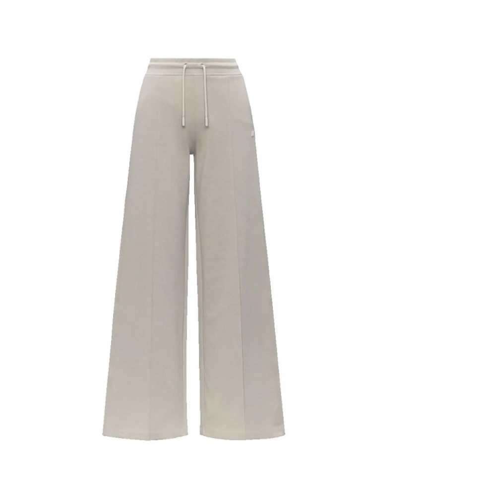 K-Way Donna Beige Pantaloni, S, New,