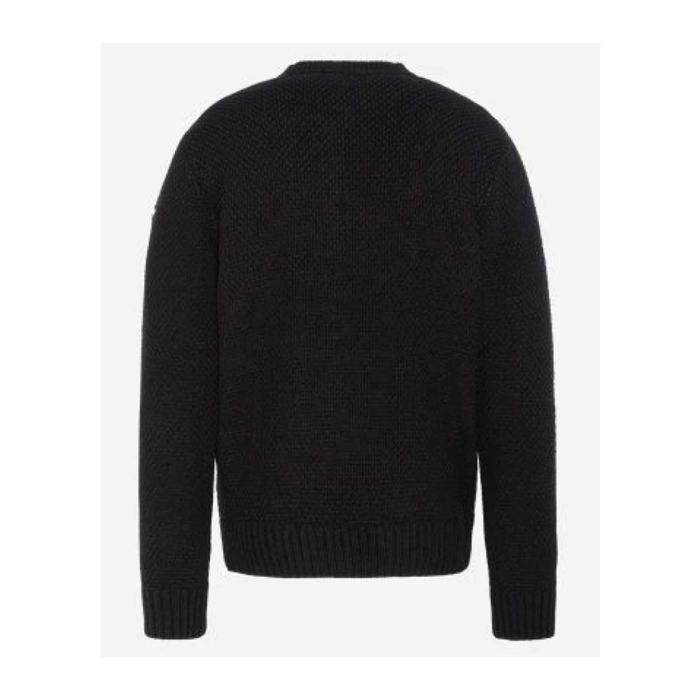 Schott NYC Round-neck Knitwear Black Heren