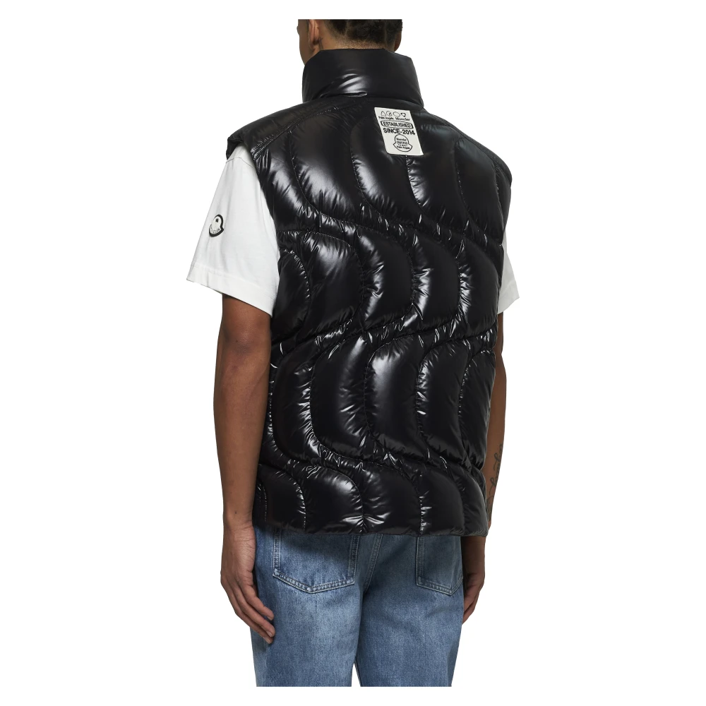 Moncler Zwarte Winterjassen Black Heren