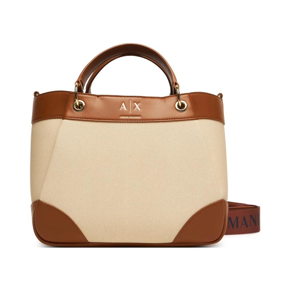Armani Exchange Donna Beige Borse, Taglia Unica, New,