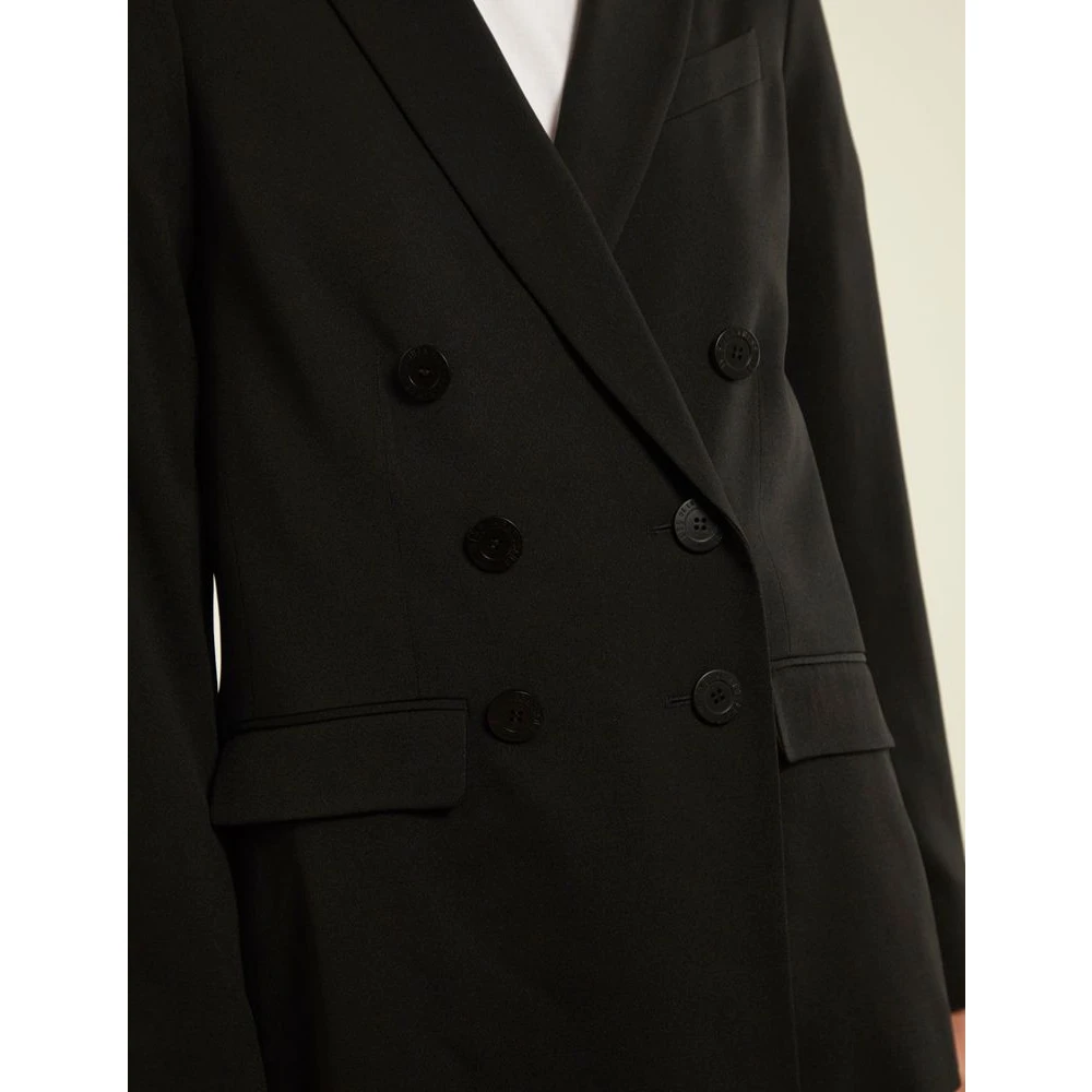 Ines De La Fressange Paris Zwarte Ezio Jas Black Dames