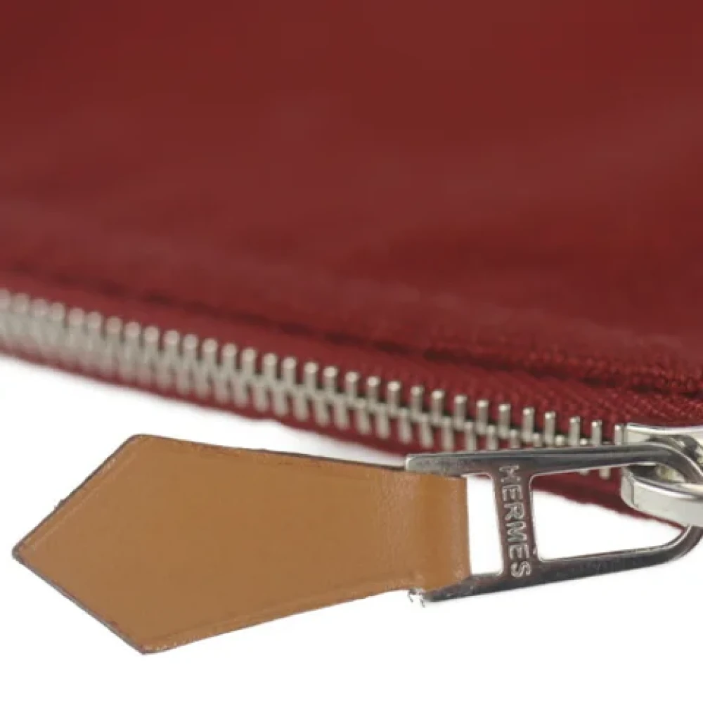 Hermès Vintage Pre-owned Fabric pouches Brown Dames