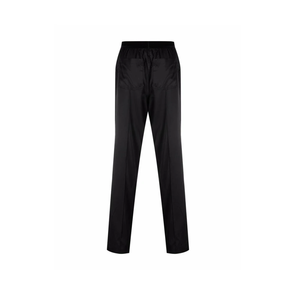 Tom Ford Zwart Zijden Logoband Ondergoed Black Heren