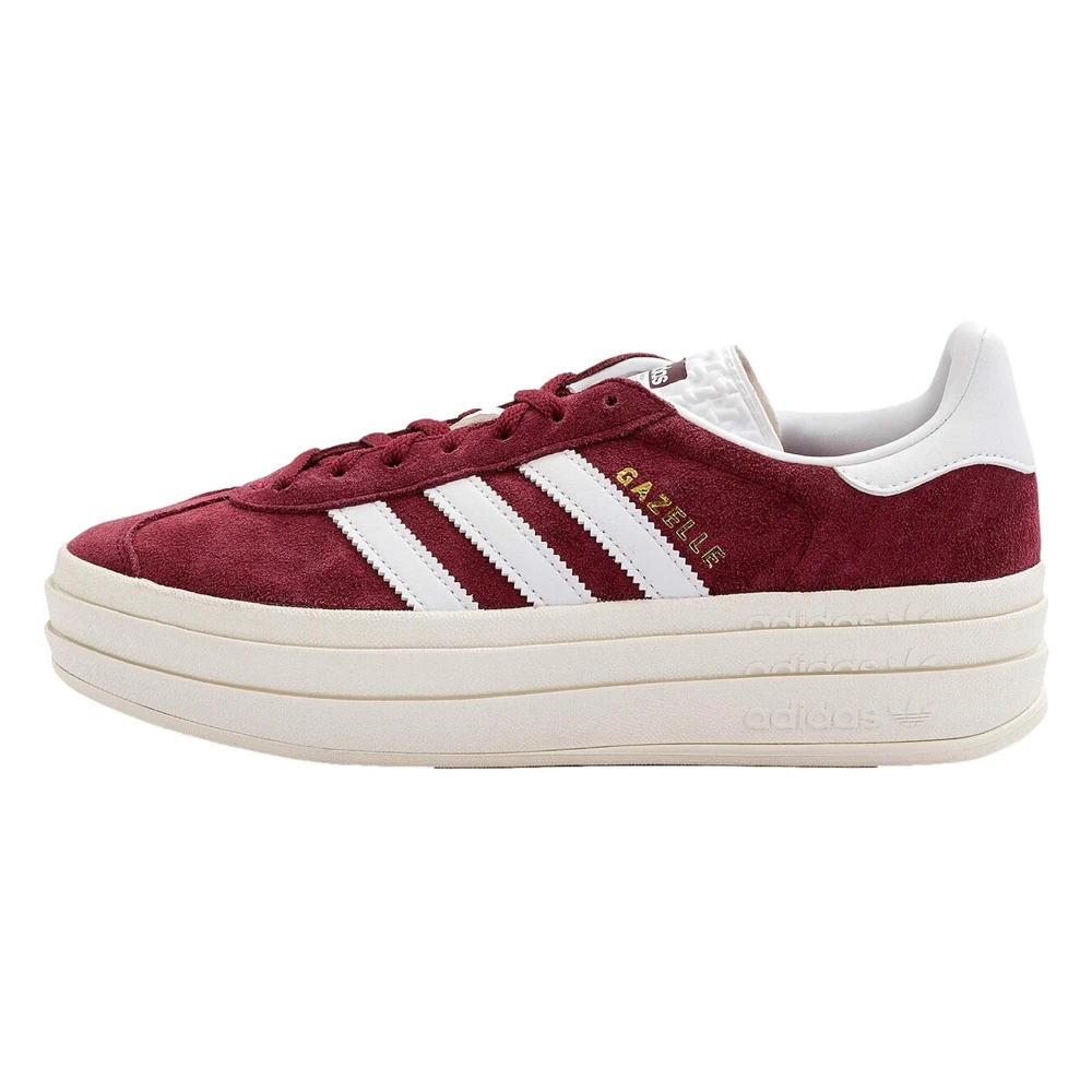 Adidas Gazelle Bold Sneakers Red, Dam