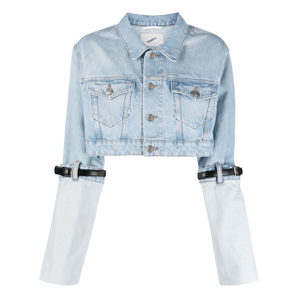 Veste jean bleu online clair homme