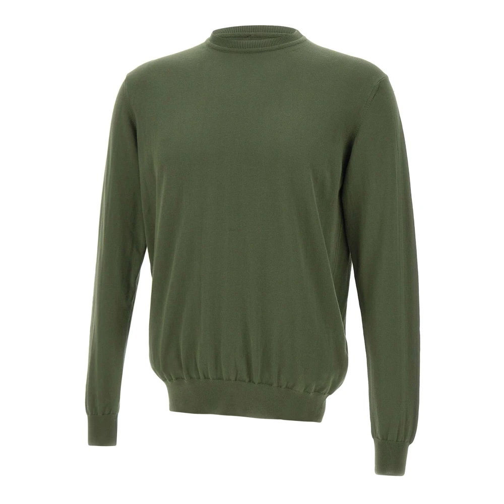 Peuterey Green Round-Neck Knitwear, Male, 2XL, Dodos Jumper