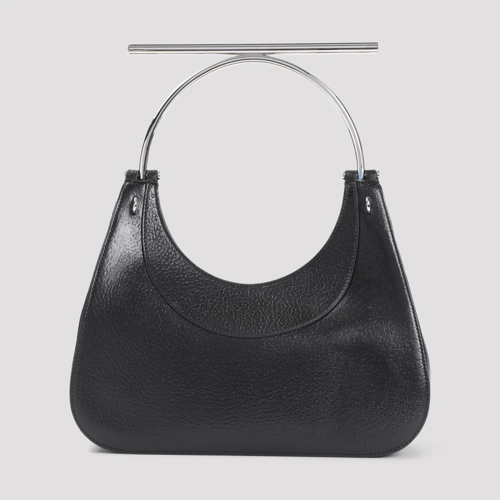 alexander mcqueen Zwart Zilver Cross Bar Tas Black Dames