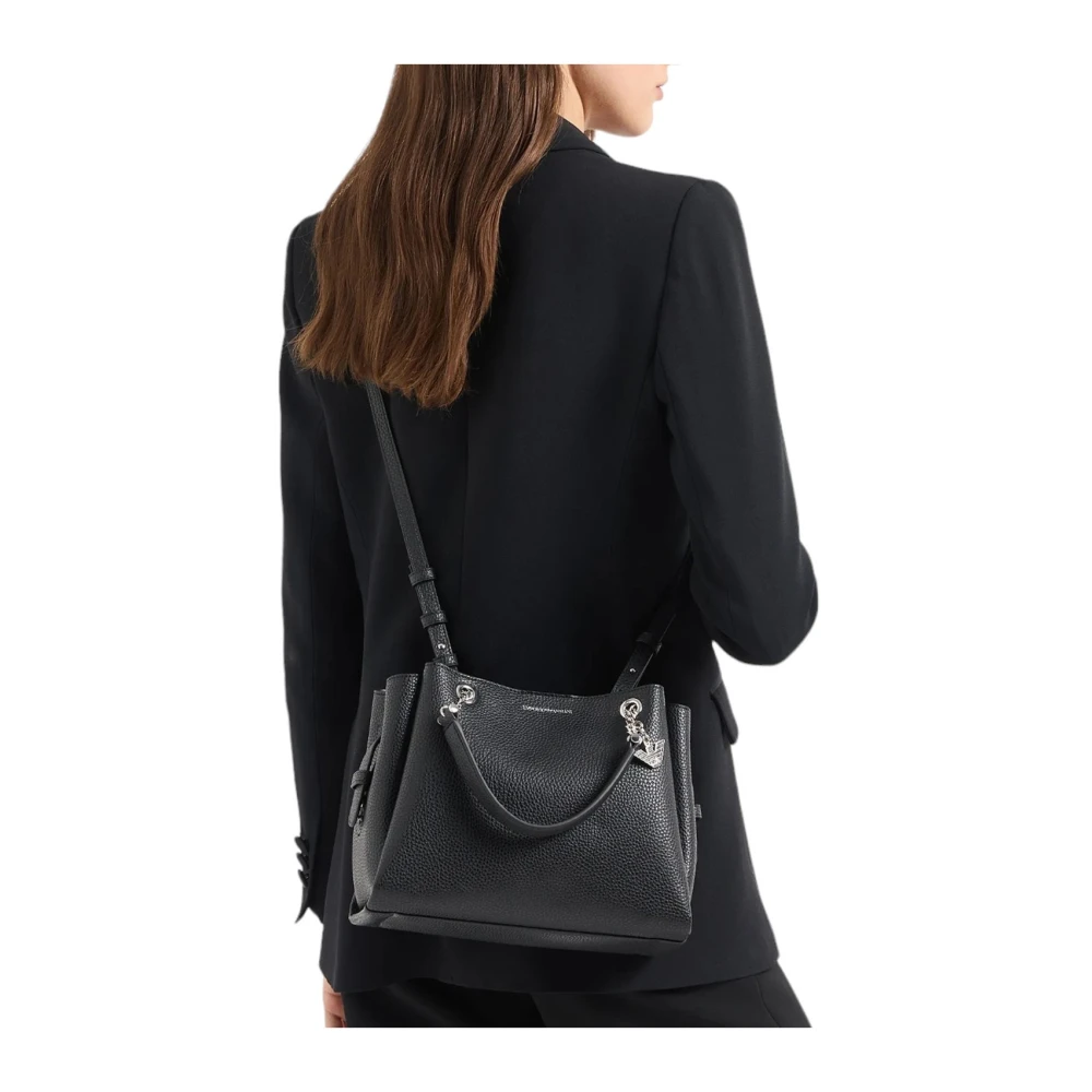 Emporio Armani Stijlvolle Dames Tote Tas Black Dames