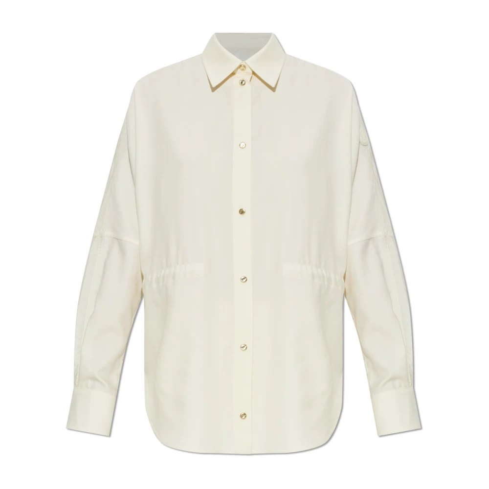 Moncler Wool Long Sleeve Shirt für Women in White in Size: 38 - Bild 3