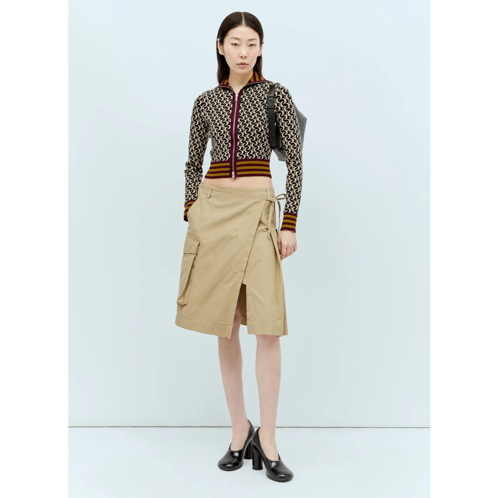 Dries Van Noten Skirts Beige Dames