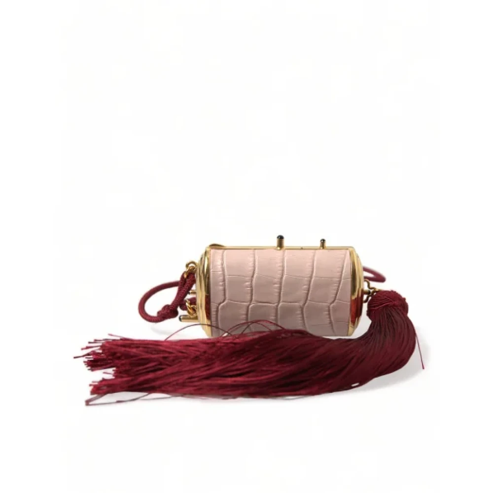 Dolce & Gabbana Pre-owned Fabric handbags Pink Dames