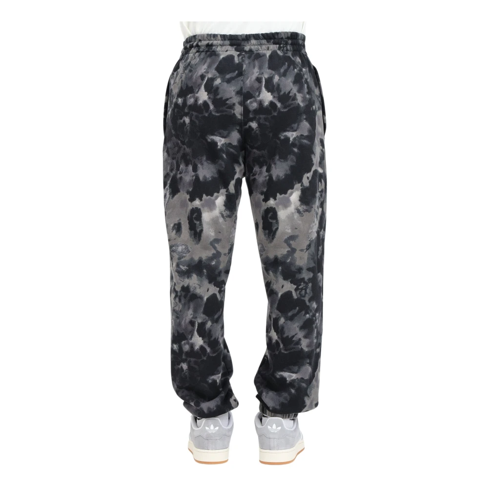 adidas Originals Tie-Dye Zwarte Sportieve Broek Black Heren