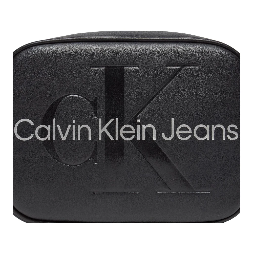 Calvin Klein Jeans Dames Lente Zomer PU Tas Black Dames