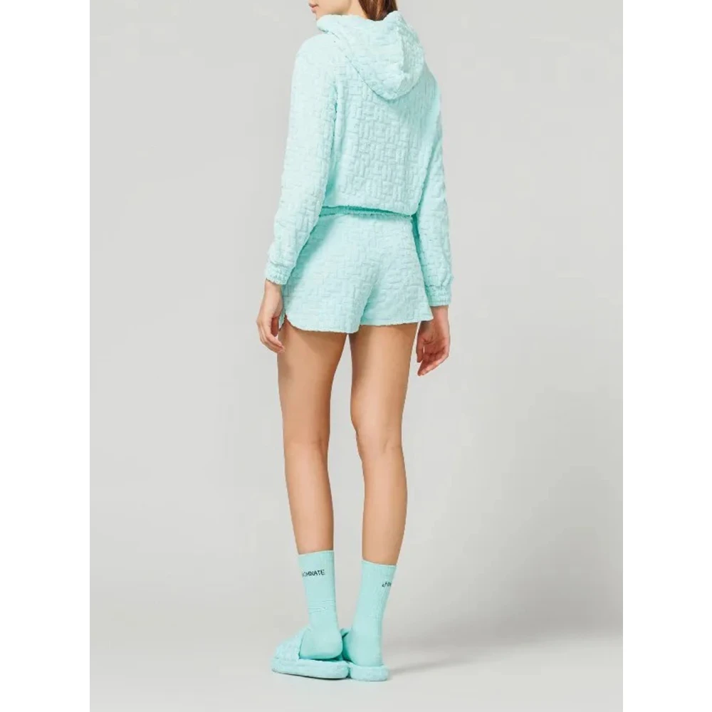 Hinnominate Groene Zip Hoodie Set voor Vrouwen Green Dames