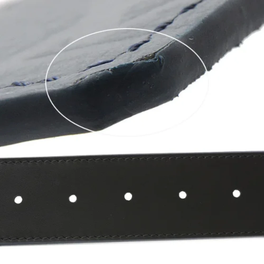 Louis Vuitton Vintage Pre-owned Fabric belts Black Heren