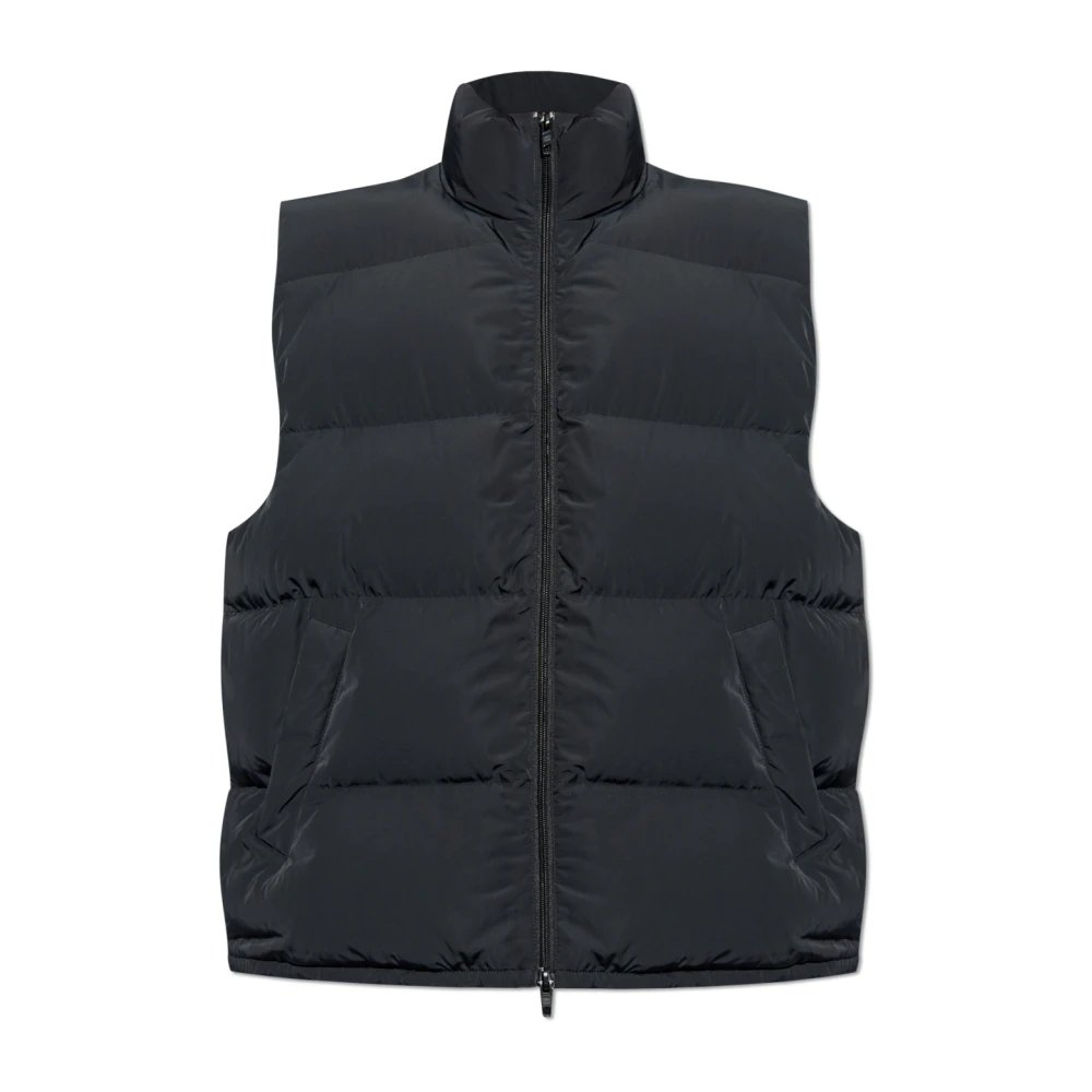Balenciaga Gewatteerd vest uit de Skiwear-collectie Black Heren