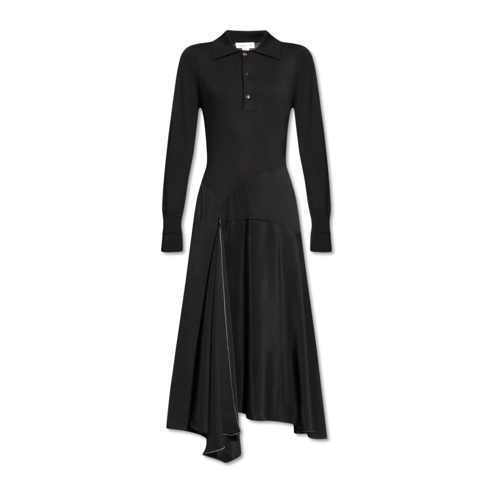 Victoria Beckham Jurk met kraag Black Dames