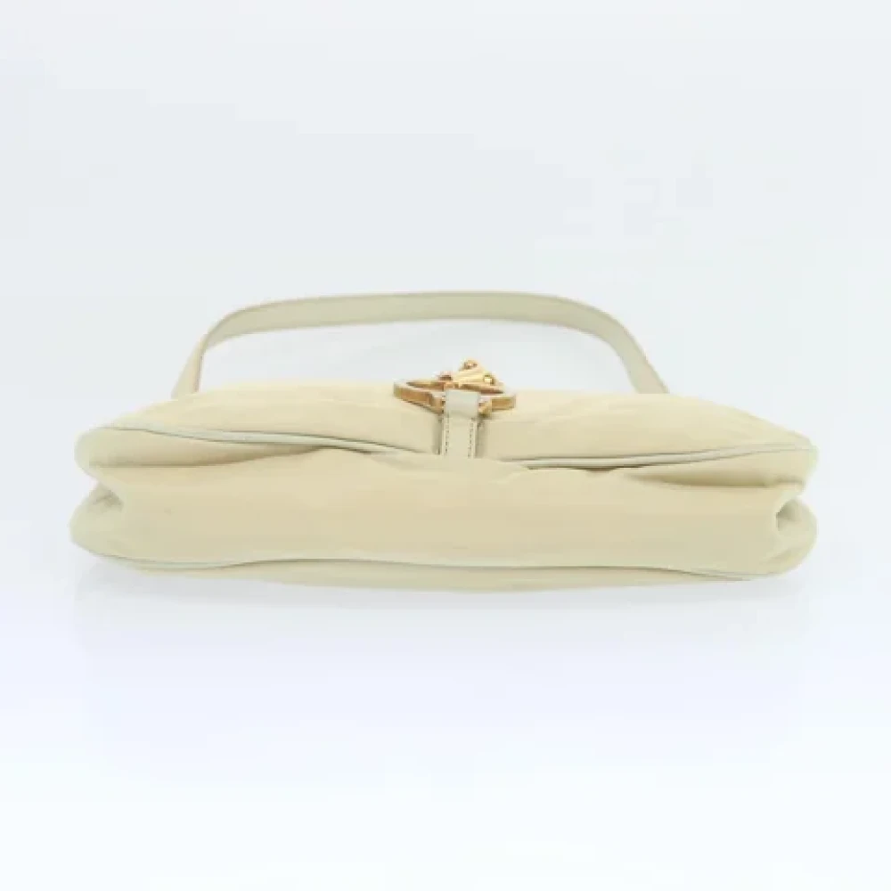 Prada Vintage Pre-owned Fabric prada-bags Beige Dames