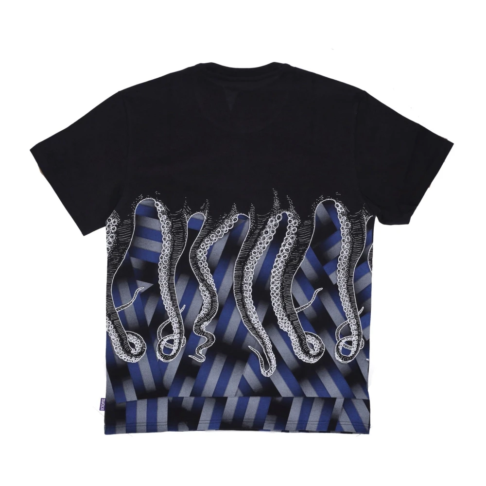 Octopus Zwarte Heren Dazzle Tee T-Shirt Black Heren