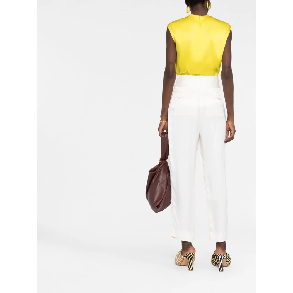 Stella Mccartney Sleeveless Tops Yellow Dames