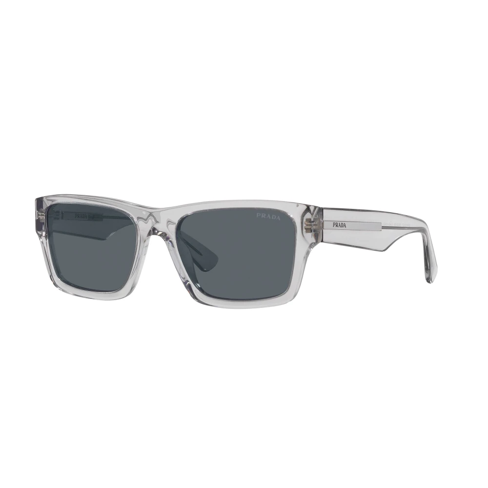 Transparent Grey/Blue Sunglasses