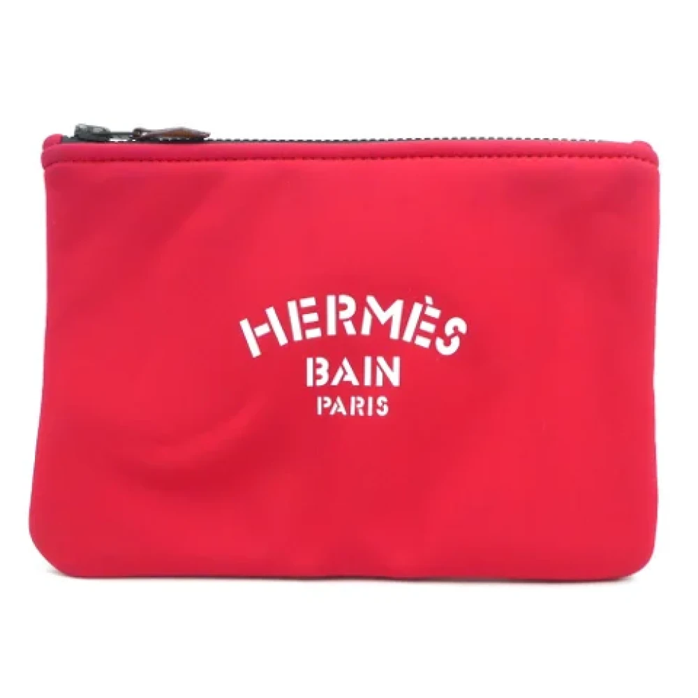 Hermès Vintage Pre-owned Fabric pouches Pink Dames