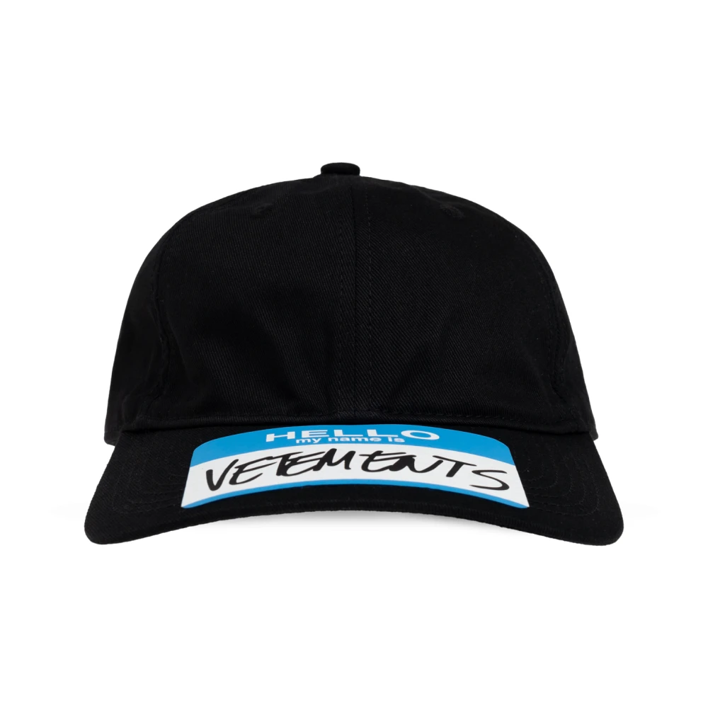 Vetements Baseball cap Black Dames