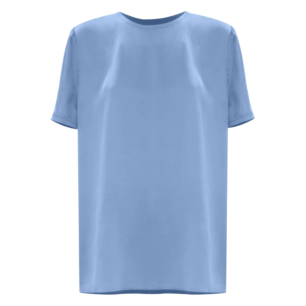 Kocca Stijlvolle T-shirts voor elke gelegenheid Blue Dames